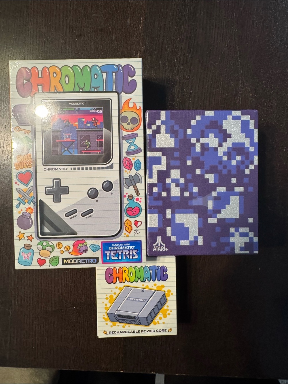 ModRetro Chromatic Handheld Gaming Bundle